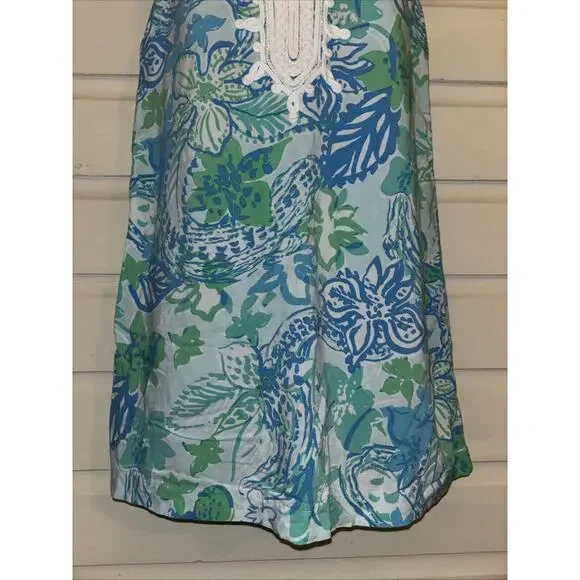 Lilly Pulitzer Cap Sleeve Pullover Shift Dress Size XS - Picture 4 of 8